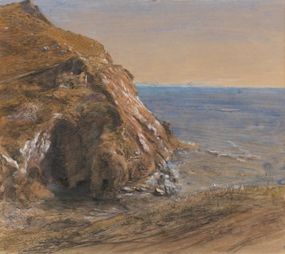 The Rock Slip near Boscastle by Samuel Palmer